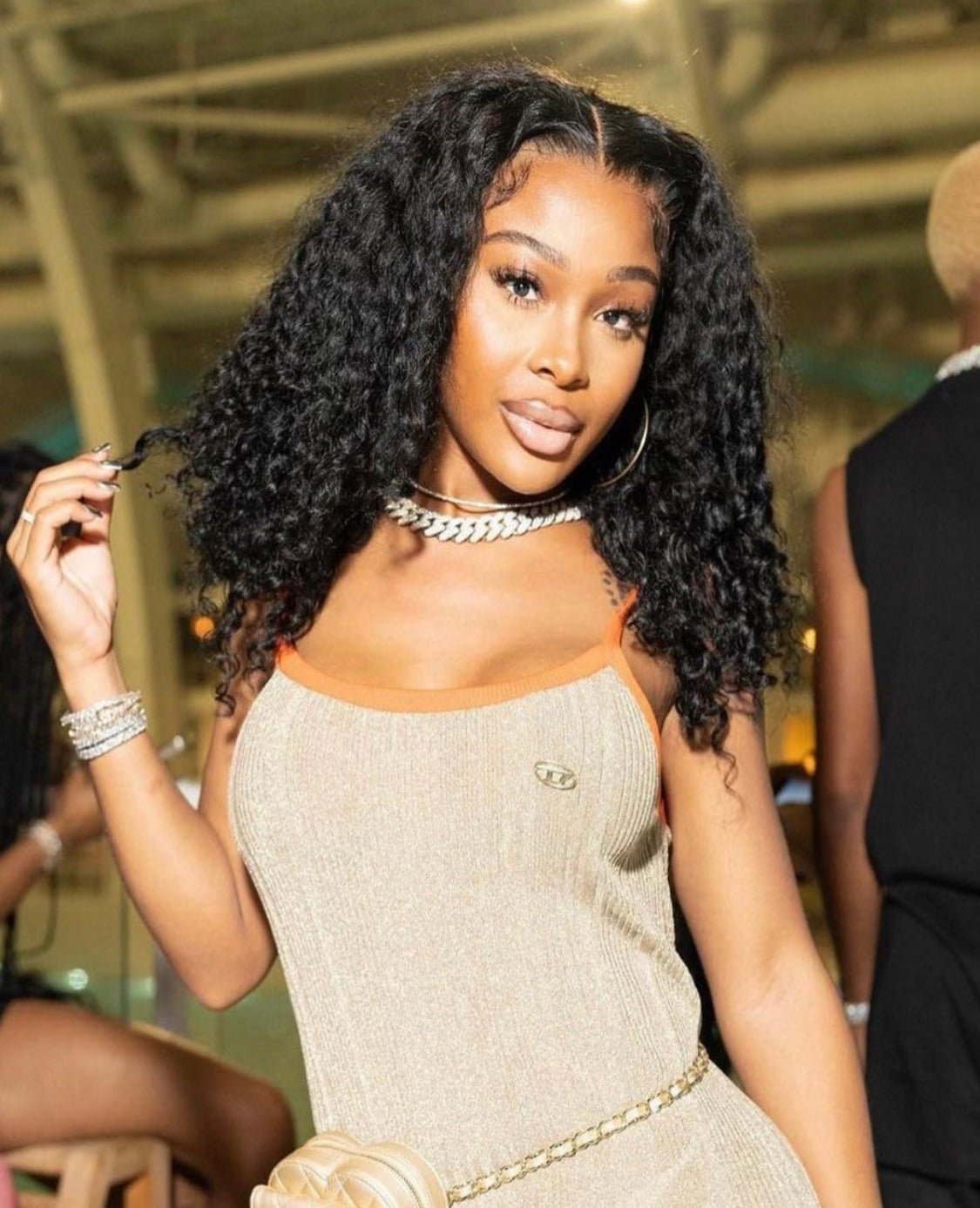 Exotic Curly Invisible HD Lace Front Wig - Wigdealer