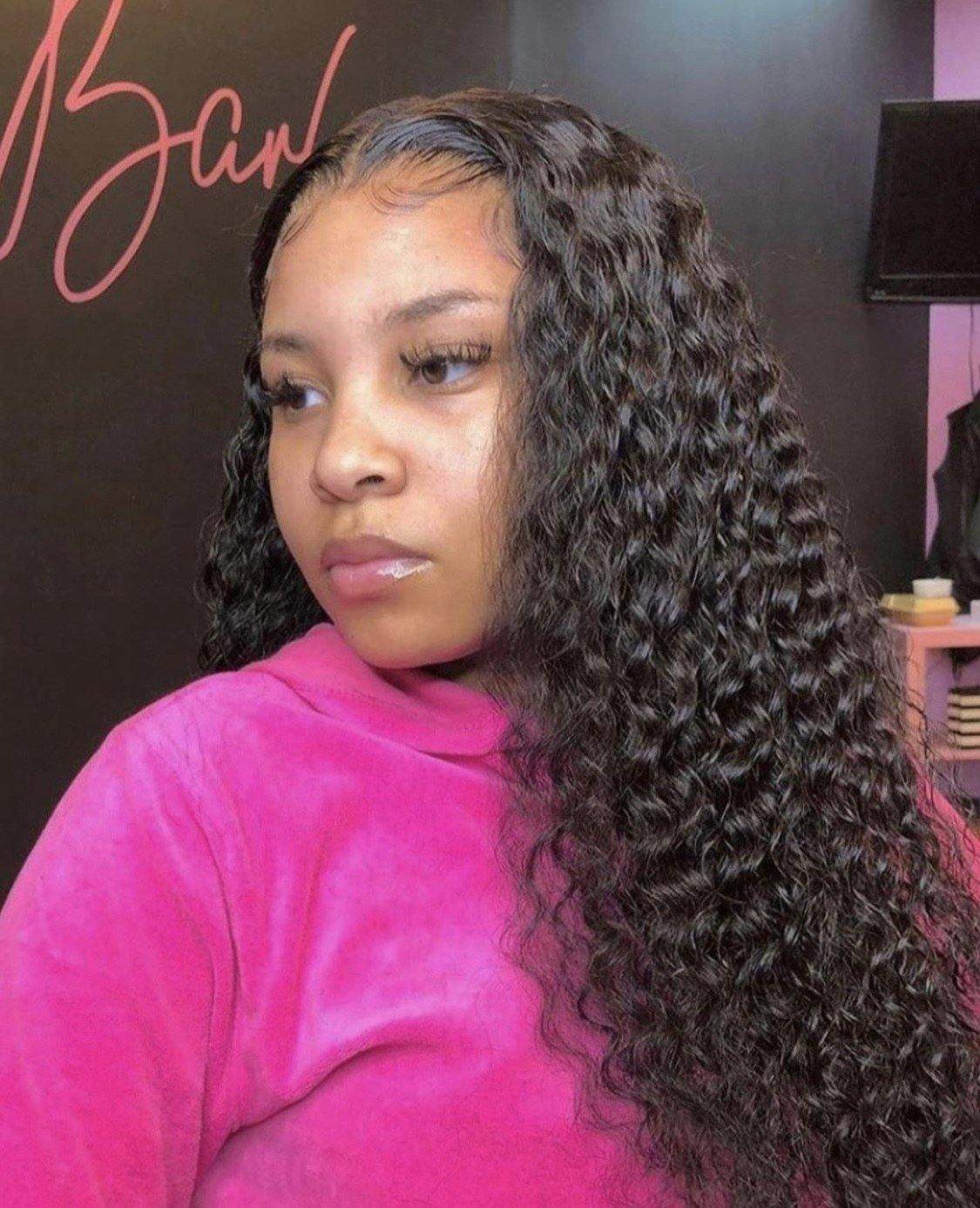 Exotic Curly Invisible HD Lace Front Wig - Wigdealer