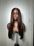 Chestnut Brown 5x5 HD Lace Closure Wig