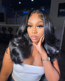NEW! Body Wave 6x6 Invisible HD Lace Closure Wig