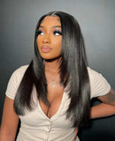 Invisible HD Lace Front Wig-Cambodian Straight - Wigdealer