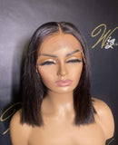 14 inch Invisible HD Lace Front Bob Wig - Wigdealer